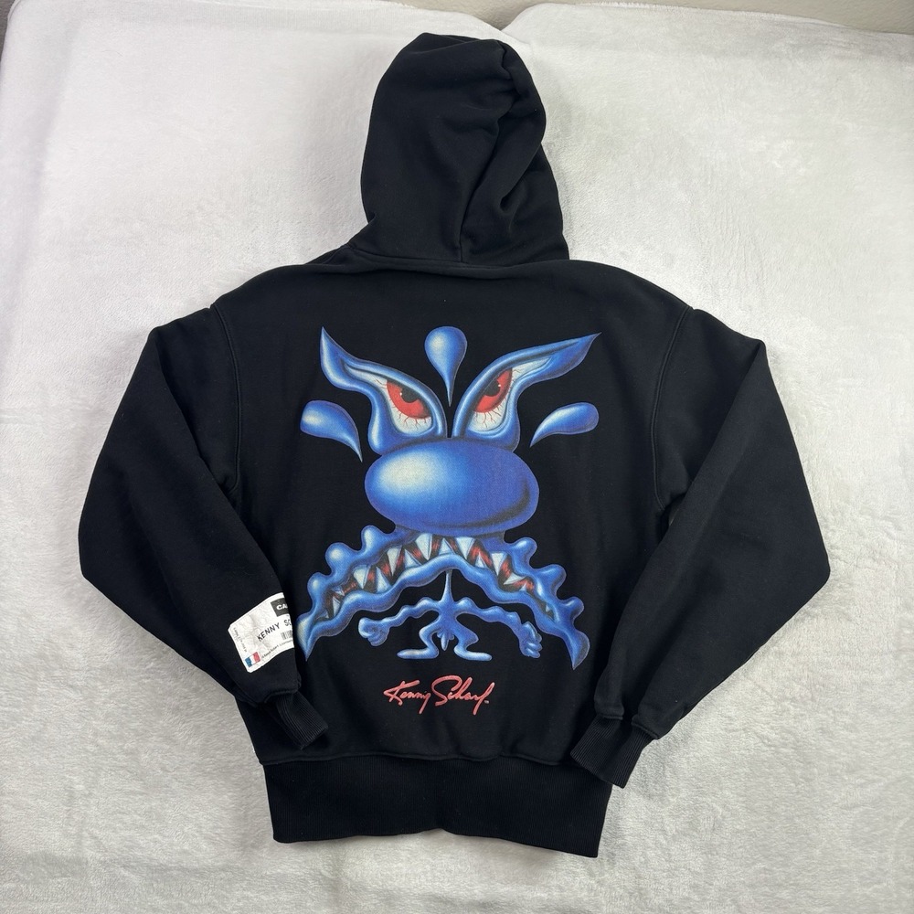 Carre x Kenny Scharf Artestar Meanie Oversized Hoodie Black Men's Small